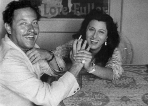 Tennessee Williams et Anna Magnani